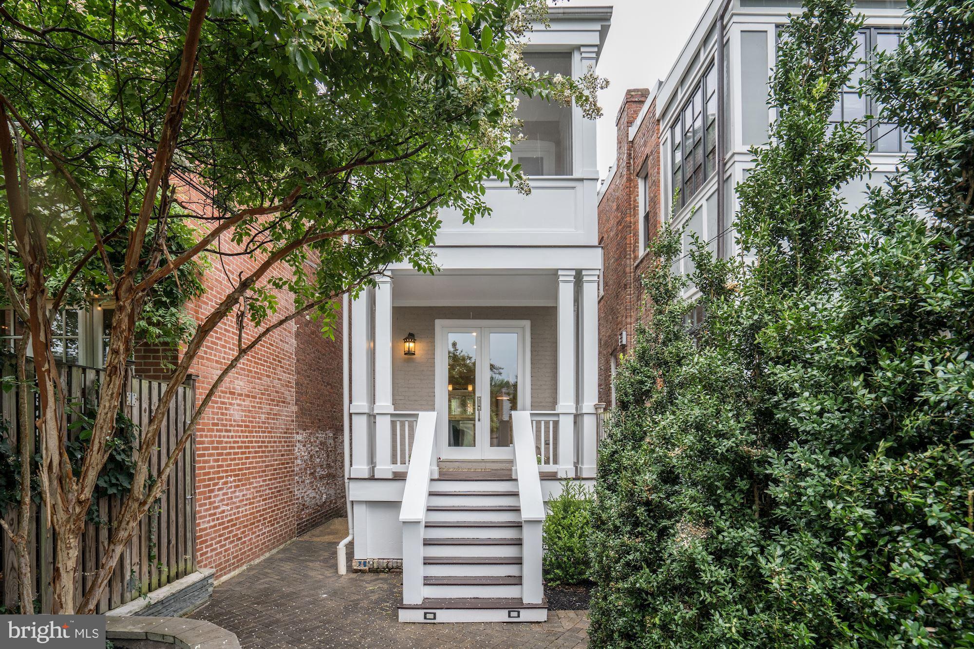 1333 East Capitol Street Southeast Washington, DC 20003 - Photo 43 of 43 Rear elevation of the home