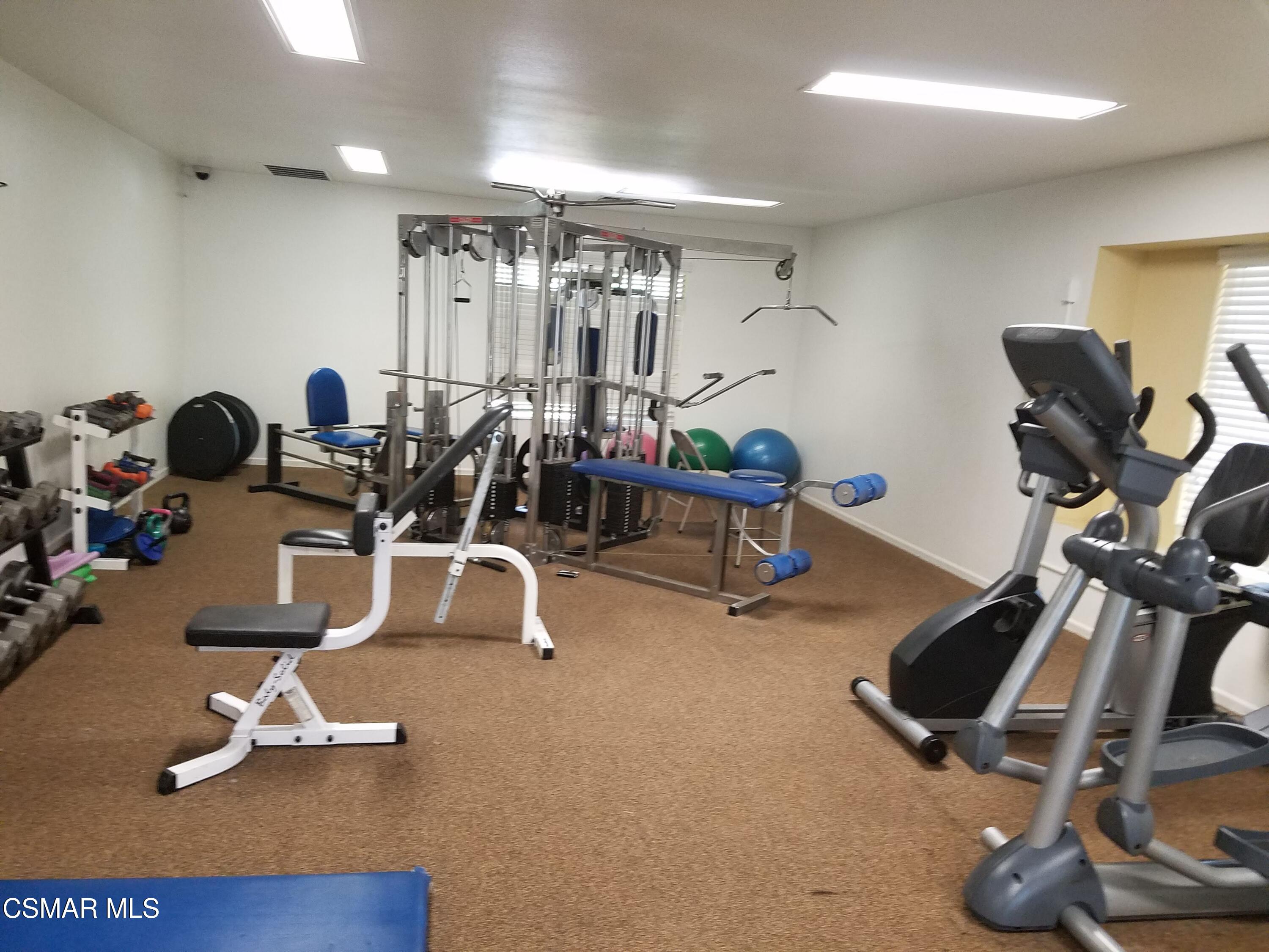 41 Old Castle Road Westlake Village, CA 91361 - Photo 13 of 13 a view of a room with gym equipment