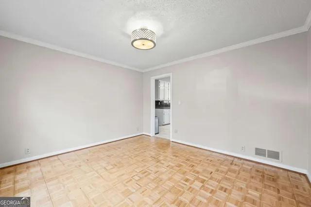 a view of empty room