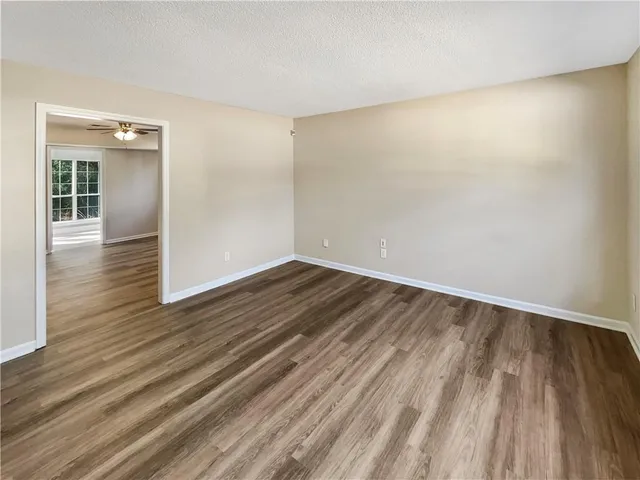 wooden floor in a empty room