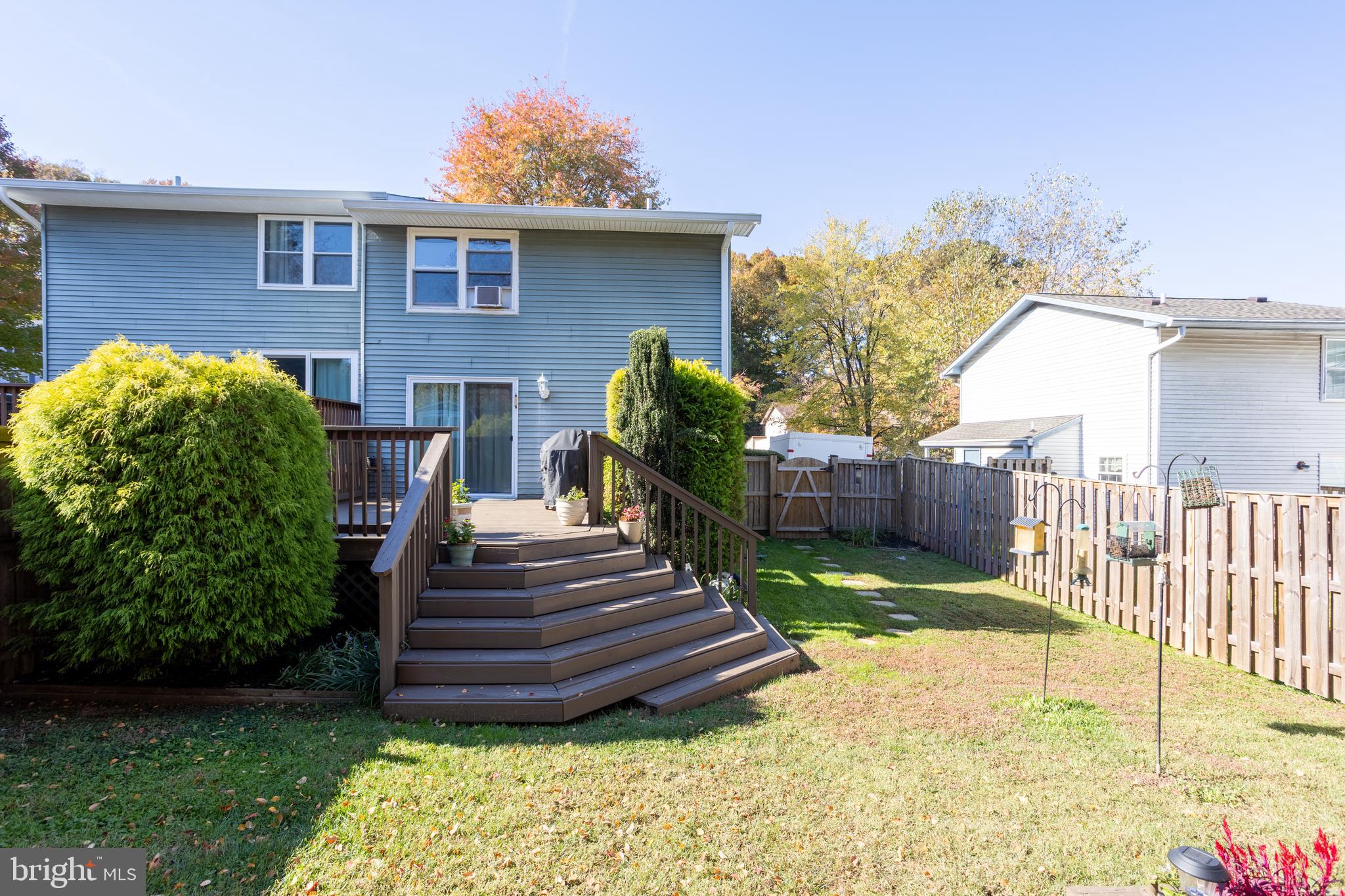 1583 Star Pine Drive Annapolis, MD 21409 - Photo 33 of 37 a view of a backyard with plants