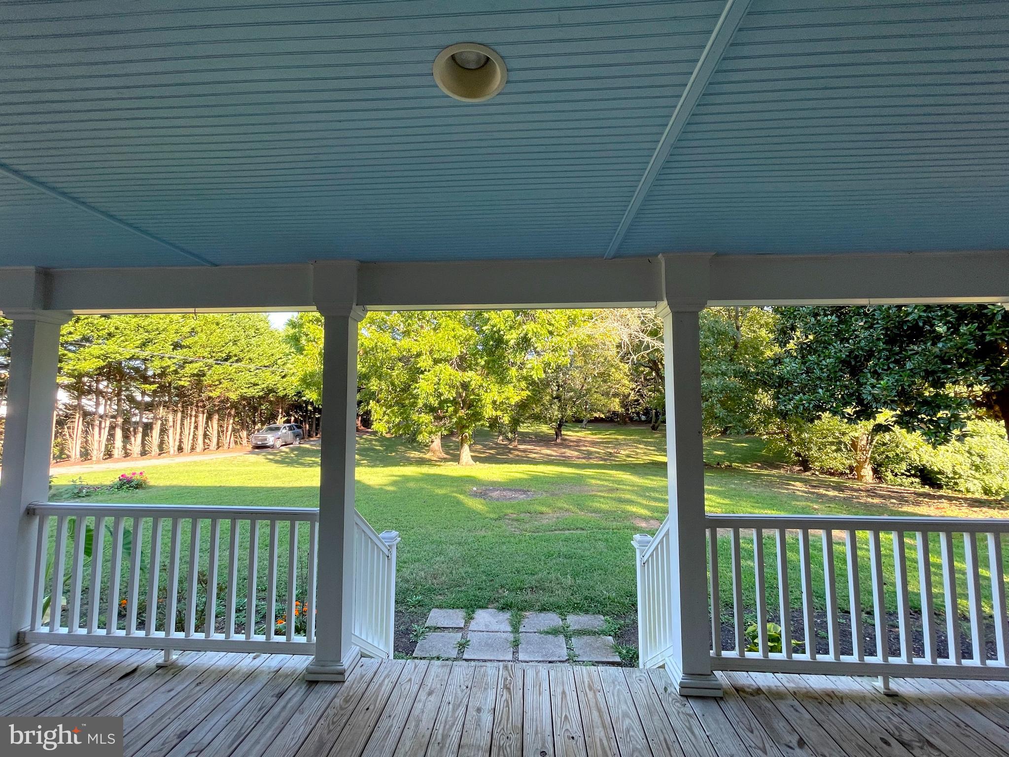 4085 Hallowing Point Road Prince Frederick, MD 20678 - Photo 35 of 41 Front Door View Overlooking Front Yard