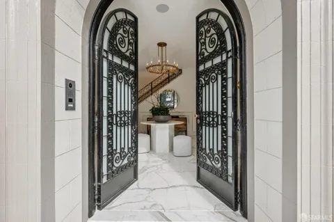 a view of entryway and hall