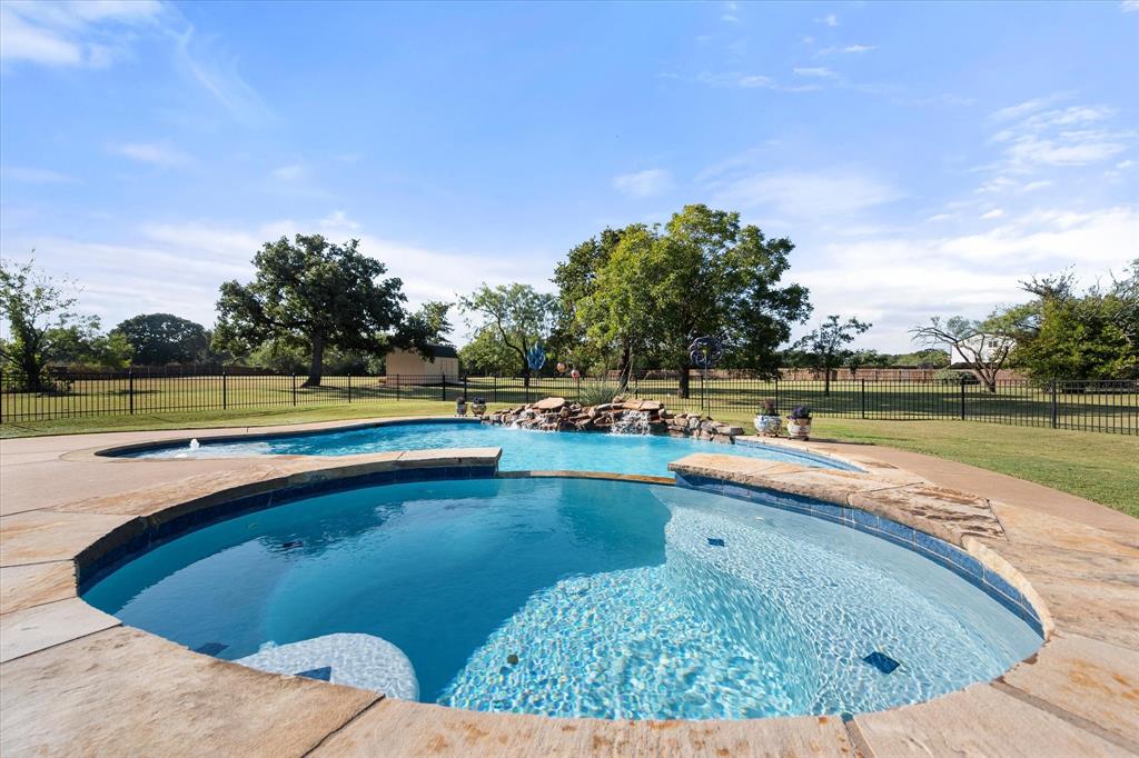 3600 Doris Walker Trail Burleson, TX 76028 - Photo 32 of 40 a view of swimming pool with outdoor space and seating area