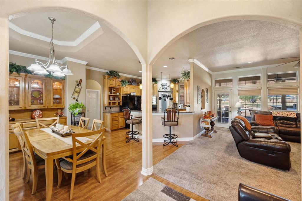 3600 Doris Walker Trail Burleson, TX 76028 - Photo 4 of 40 a view of a dining room with furniture