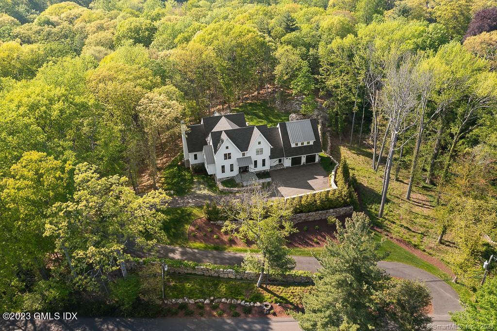 8 S Trail Darien, CT 06820 - Photo 35 of 38 a view of a small yard