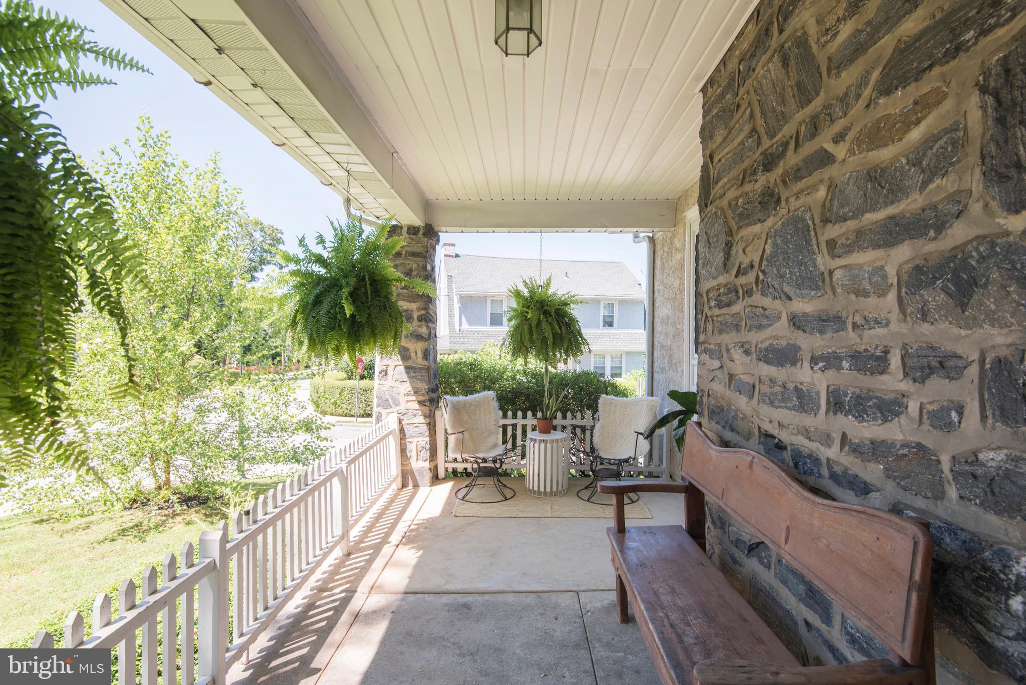 120 St Pauls Road Ardmore, PA 19003 - Photo 4 of 42 Covered Front Porch
