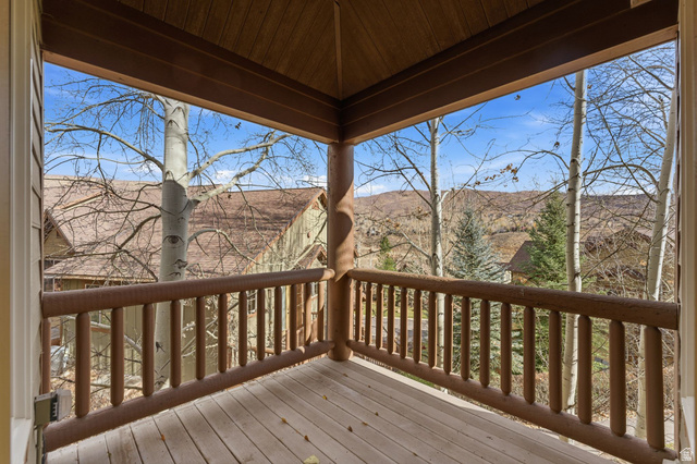 3026 Lower Saddleback Road Park City, UT 84098 - Photo 52 of 71 View of wooden terrace