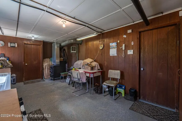 a view of a backyard with a garden and plants