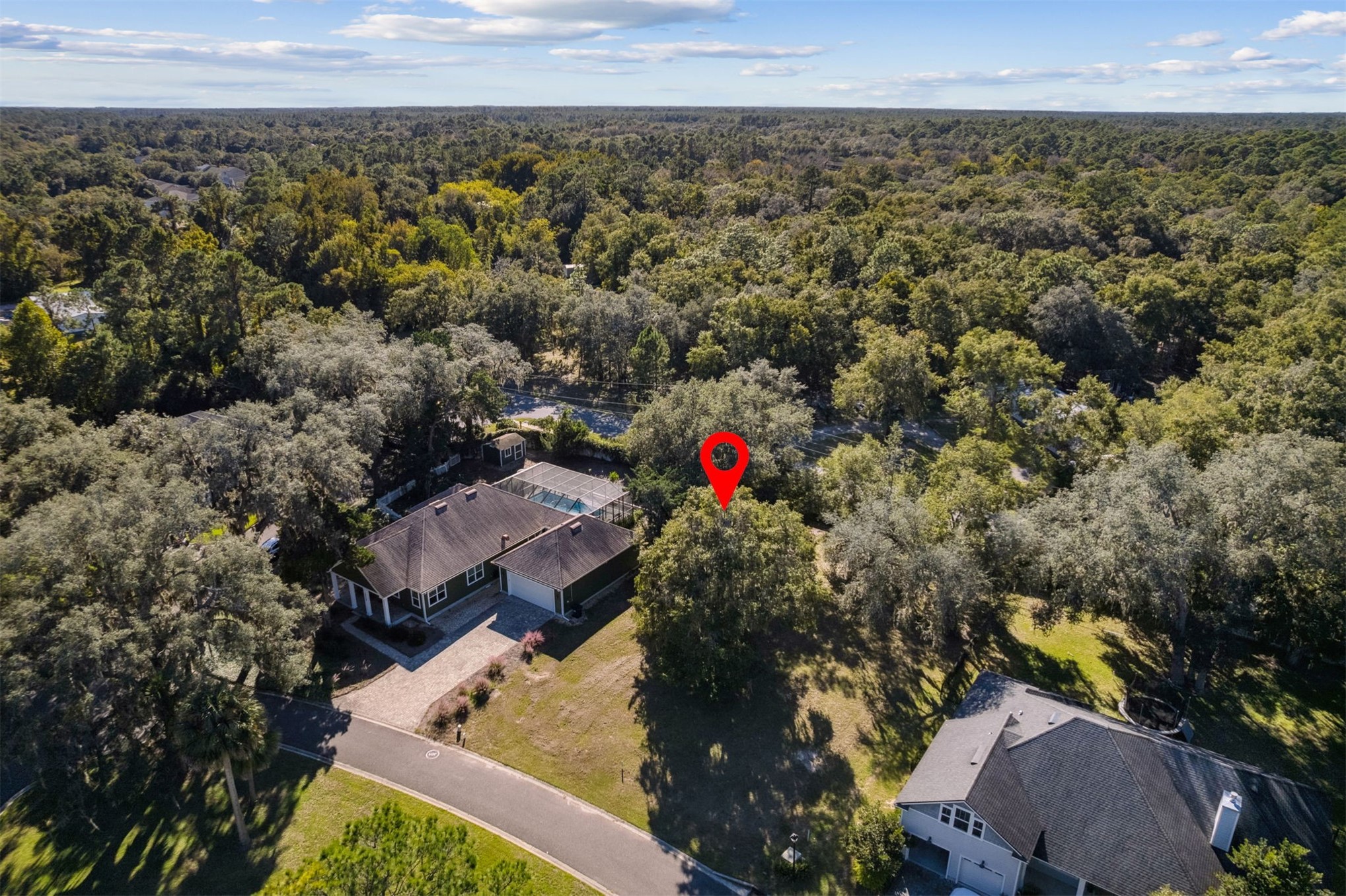 28056 Grandview Manor Yulee, FL 32097 - Photo 4 of 27 an aerial view of a house with a yard