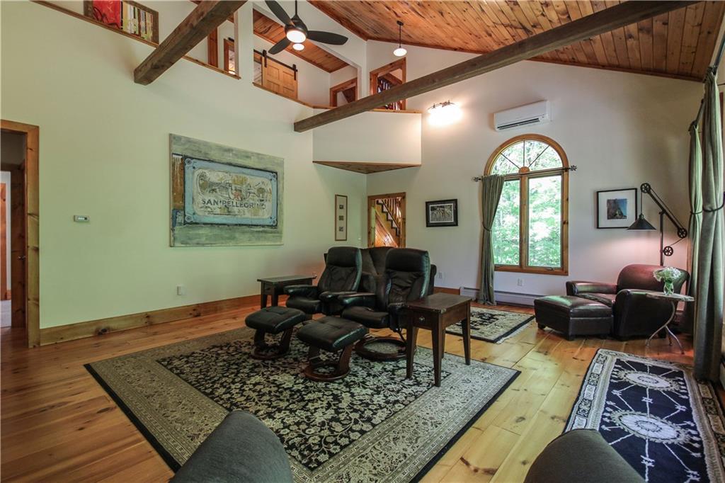 1094 Edes Falls Road Harrison, ME 04040 - Photo 12 of 35 The second level balcony overlooks...