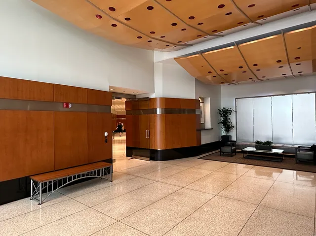 a room with gym equipment