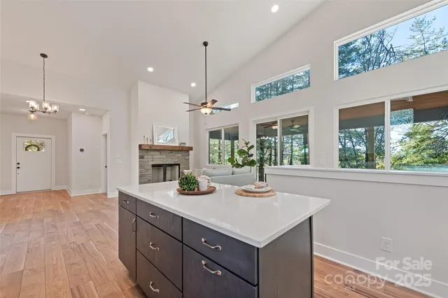 a view of living room with furniture and window