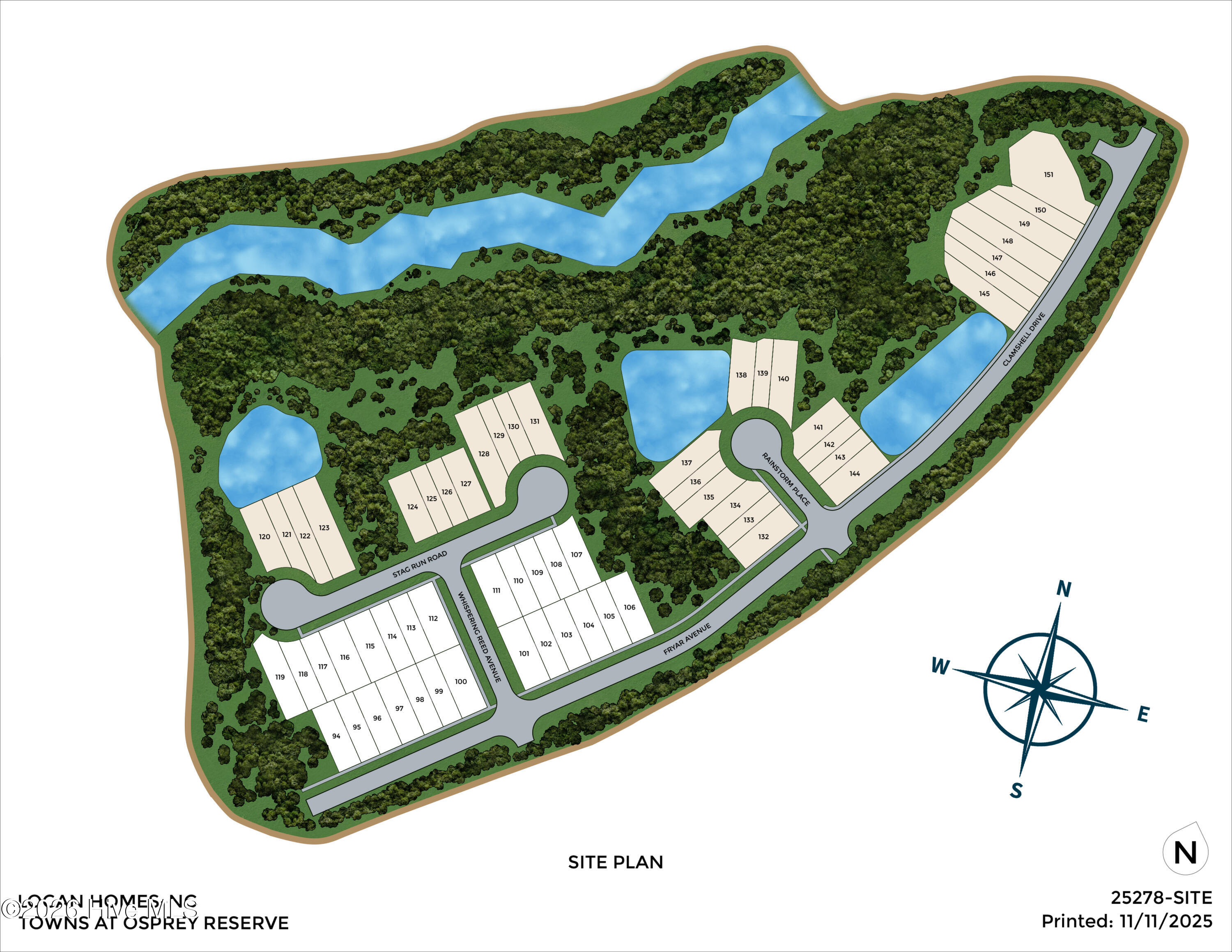 2033 Stag Run Road, Unit 123 Leland, NC 28451 - Photo 3 of 11 MAP - Towns at Osprey Reserve - Basefile