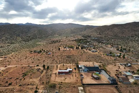 a view of a mountain in the distance