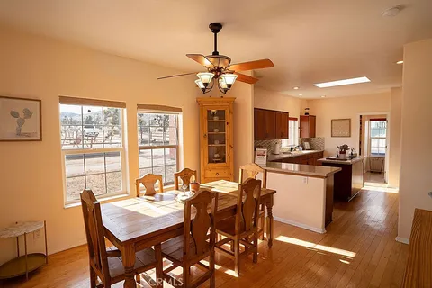 a view of mountain with covered in sky