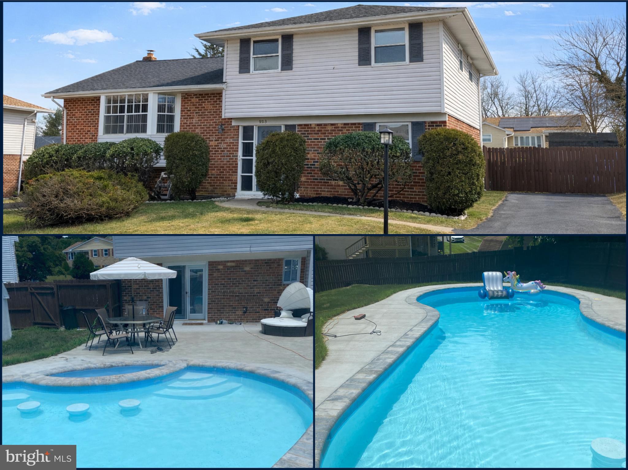 Charming home with inviting poolside retreat.