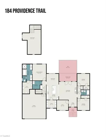 $484,000 | 184 Providence Trail, Madison, NC 27025