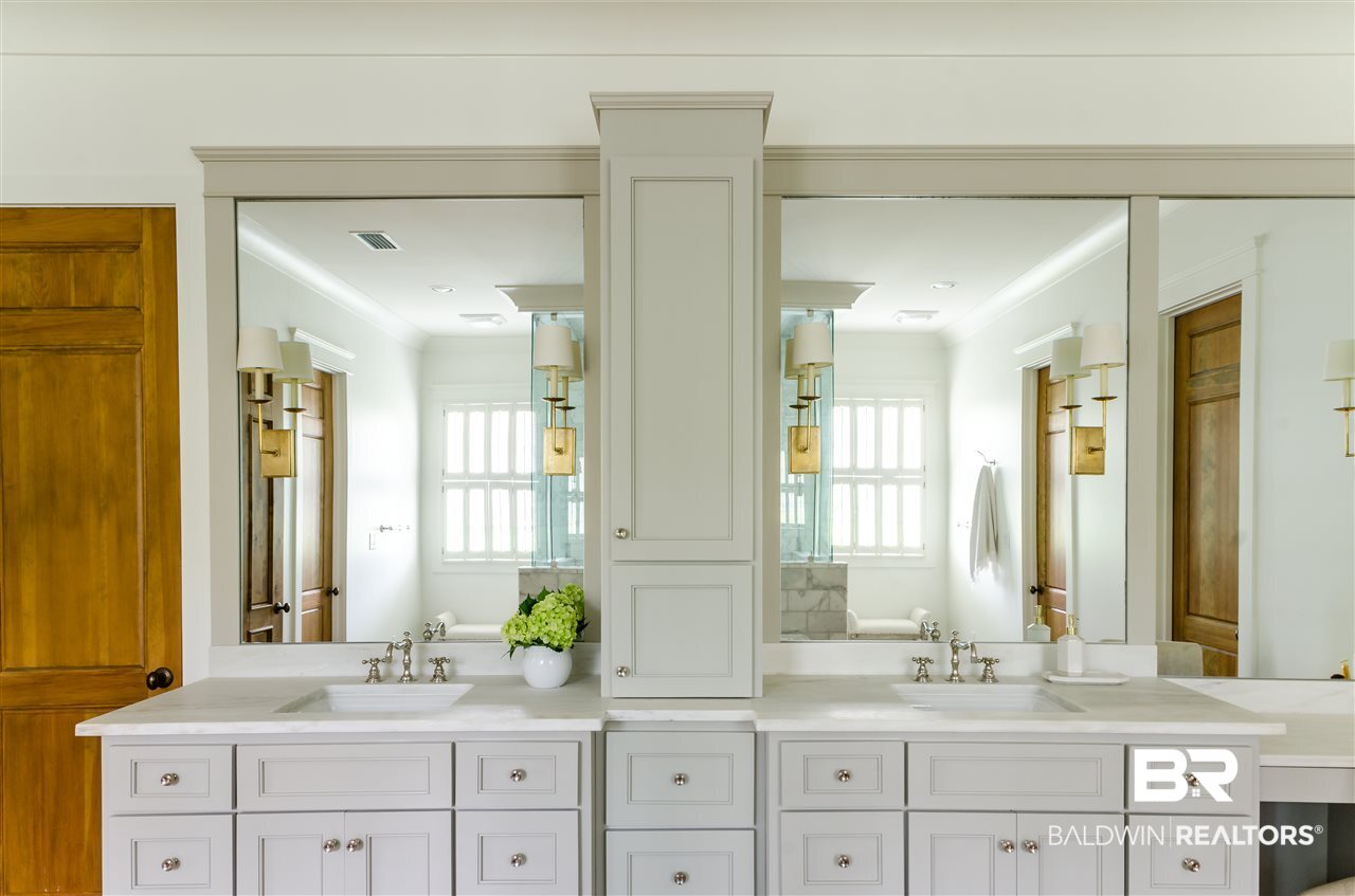 533 Falling Water Boulevard Fairhope, AL 36532 - Photo 28 of 50 Double Vanity, Custom Cabinets, Custom Fixtures