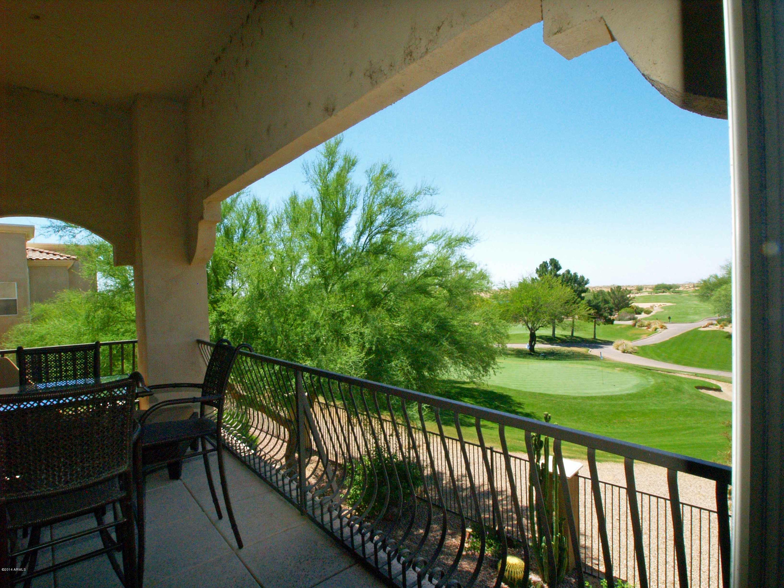 8245 East Bell Road, Unit 226 Scottsdale, AZ 85260 - Photo 7 of 69 BALCONY OVERLOOKING GOLF COURSE