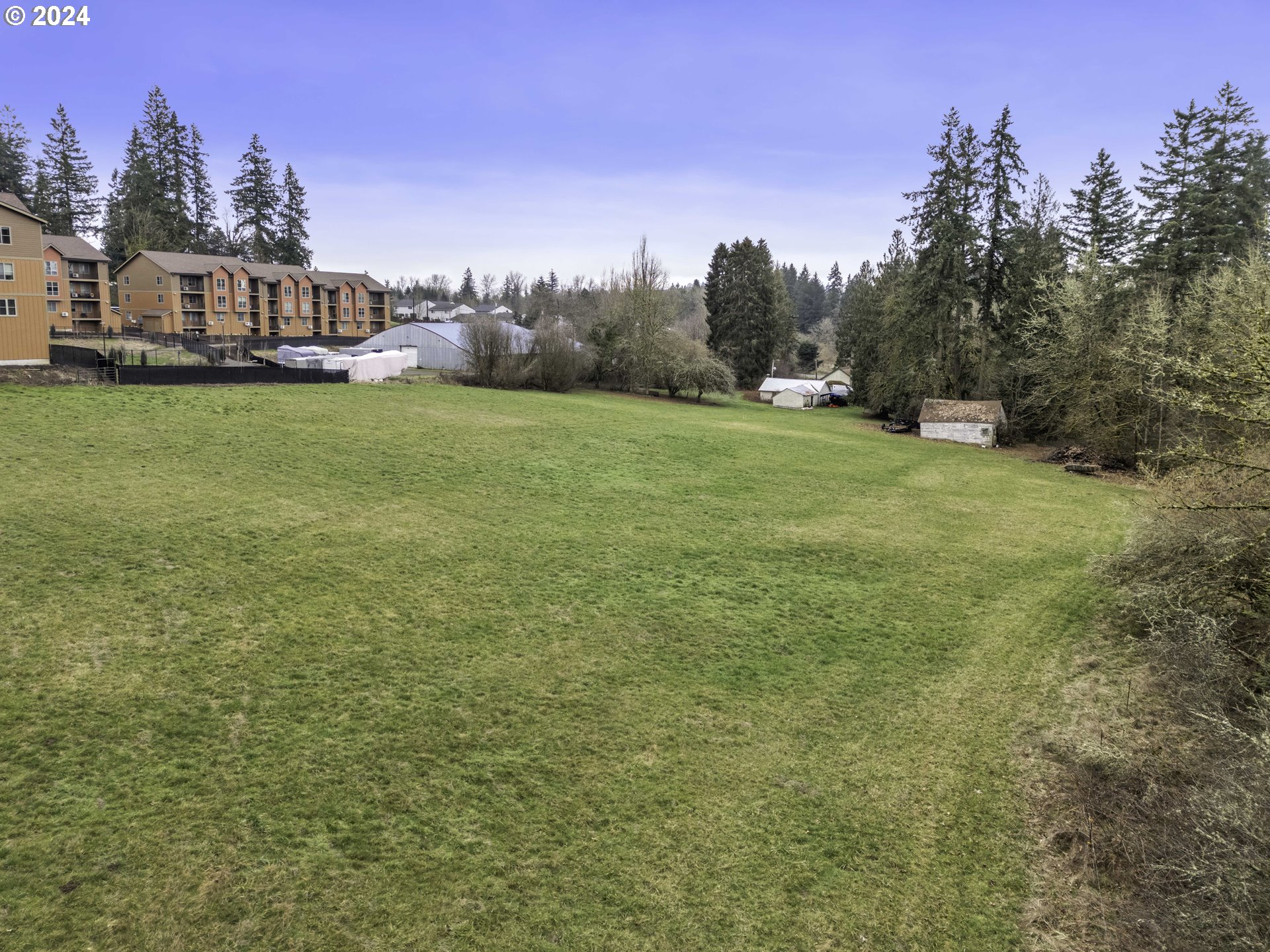 1804 Northeast 179th Street Ridgefield, WA 98642 - Photo 10 of 12 a view of a green field with trees in the background