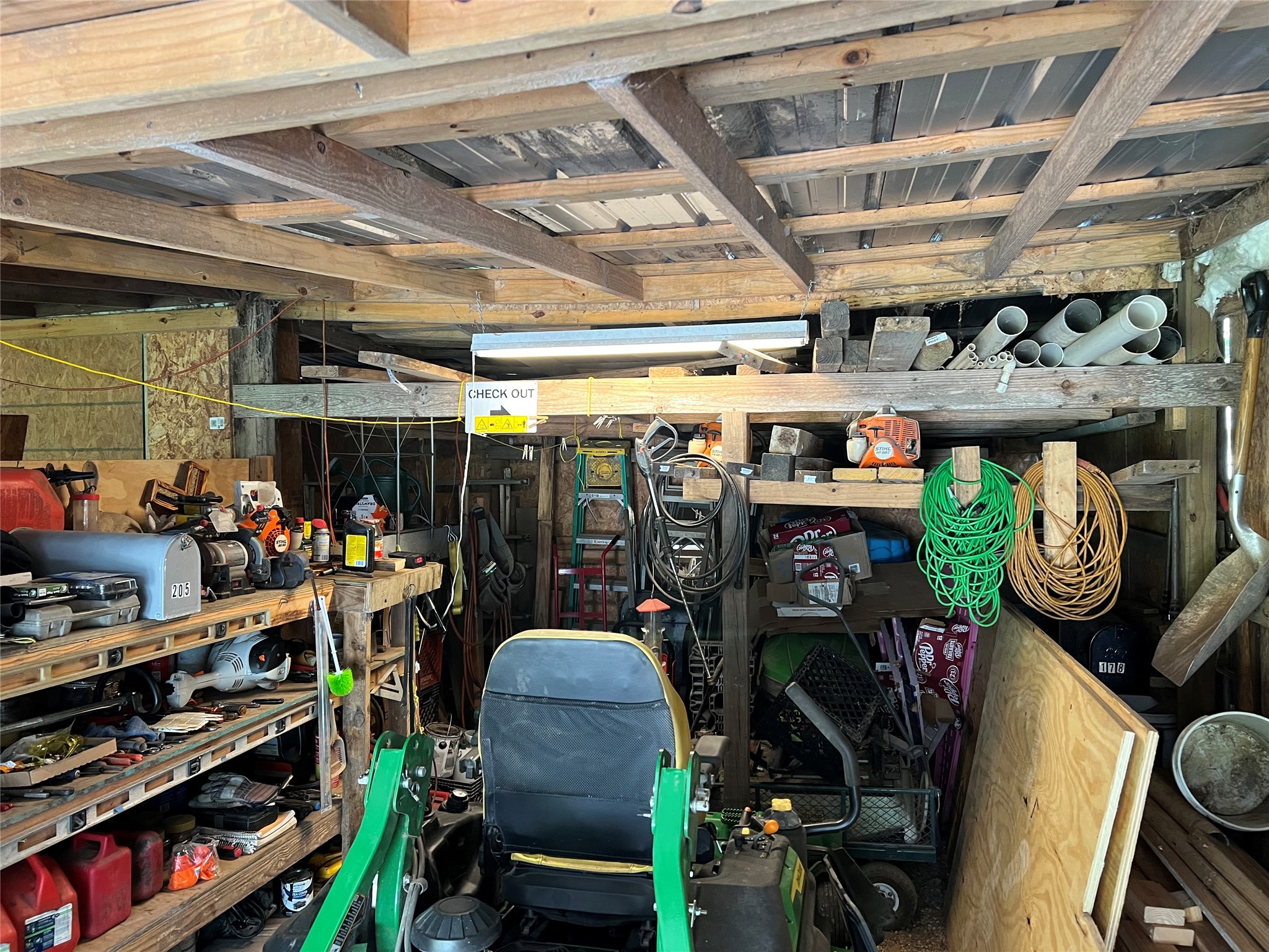 205 9th Street Trinity, TX 75862 - Photo 6 of 7 Workshop area , perfect for projects and storage.