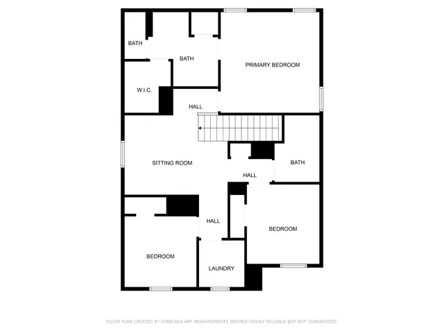 a picture of a bench in front of door