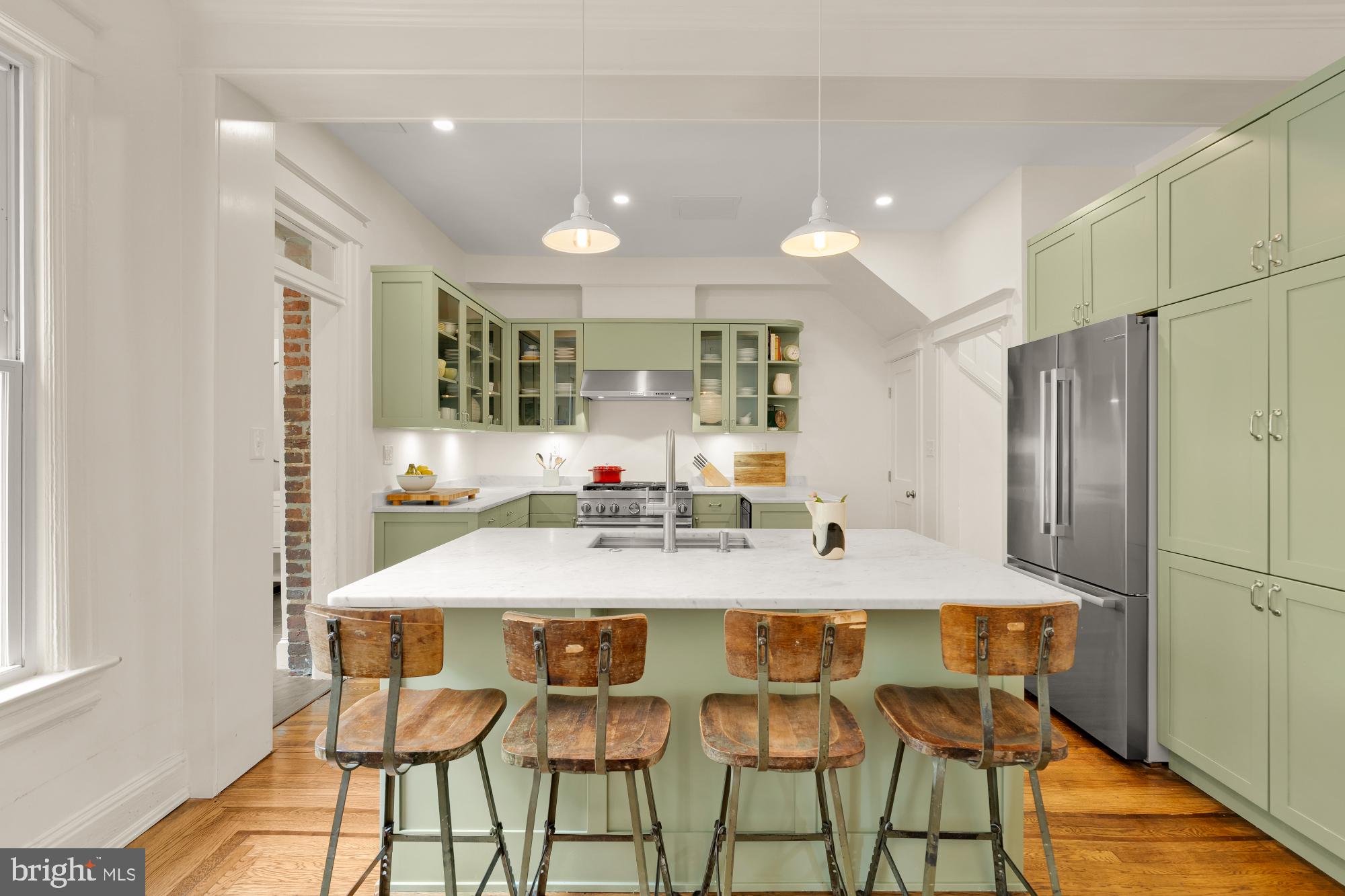 1929 Park Road Northwest Washington, DC 20010 - Photo 13 of 54 a view of a dining room with furniture