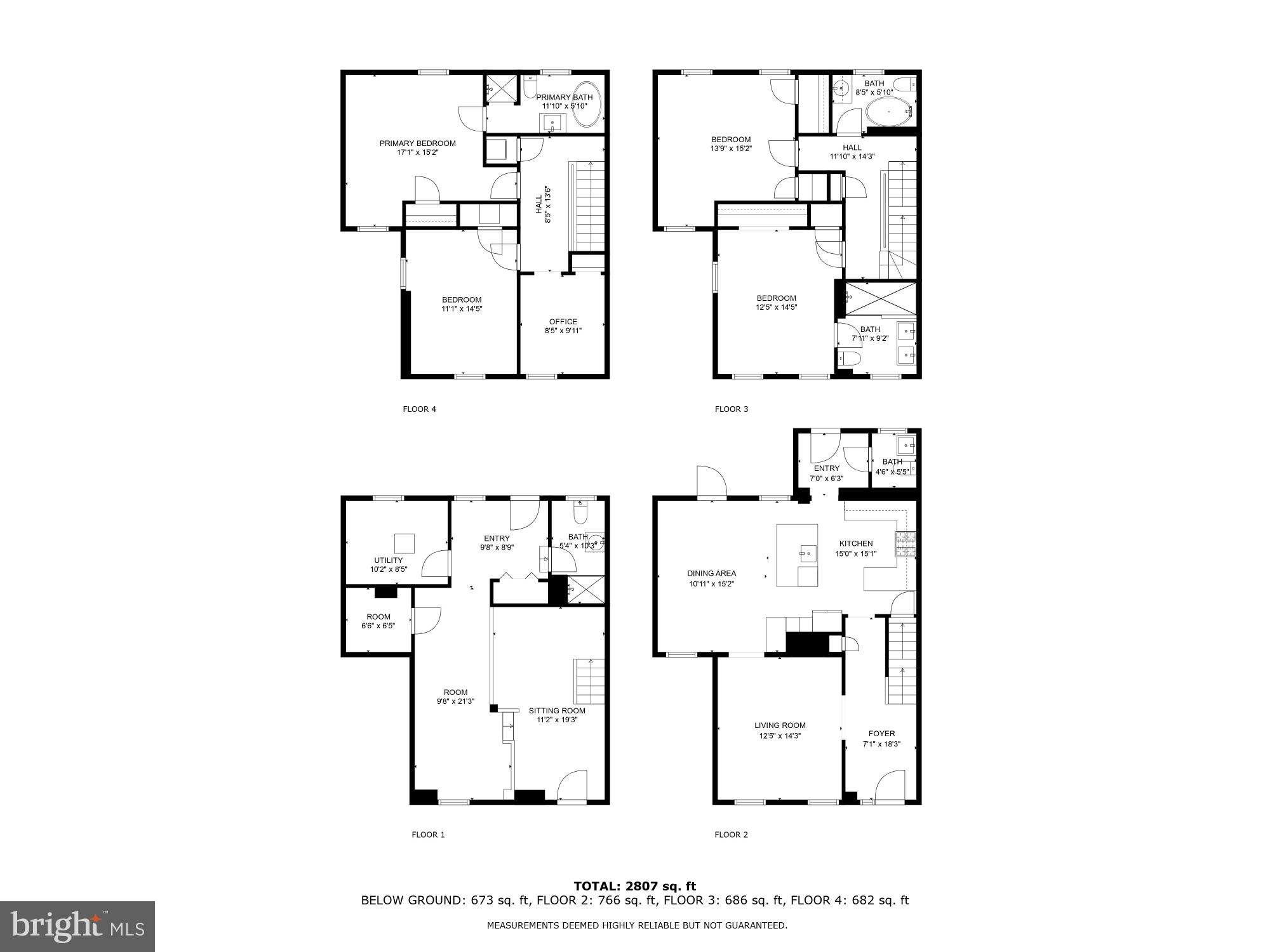 1929 Park Road Northwest Washington, DC 20010 - Photo 52 of 54 a picture of a floor plan