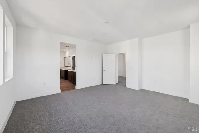 a view of empty room