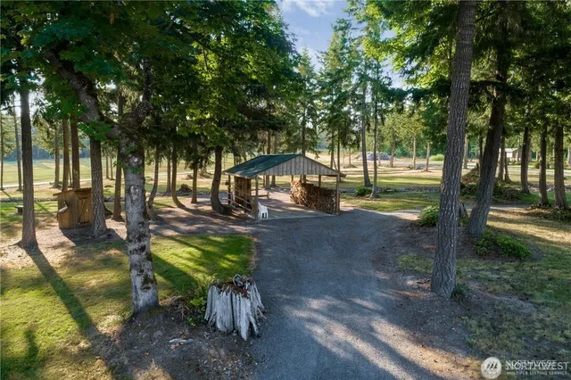 a view of outdoor space and yard