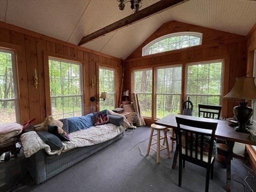 7 Burt Road Westhampton, MA 01027 - Photo 25 of 31 a living room with furniture and a large window