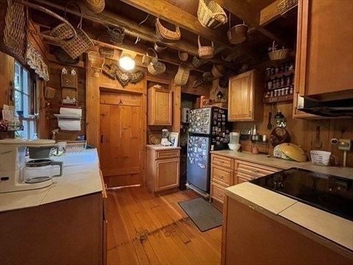 7 Burt Road Westhampton, MA 01027 - Photo 8 of 31 a kitchen with refrigerator and window