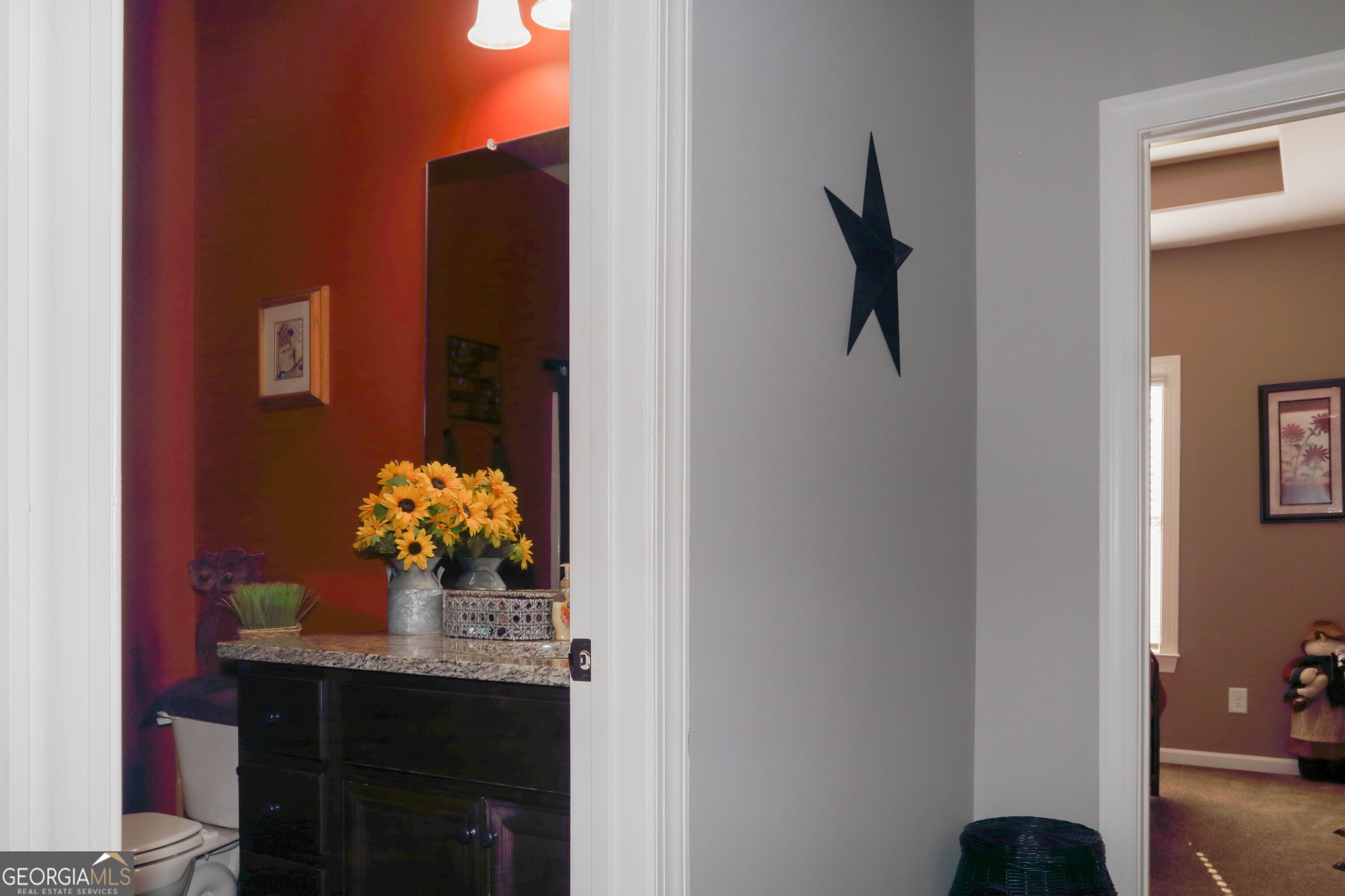 107 Westchester Trail Kathleen, GA 31047 - Photo 22 of 36 a bathroom with a sink and a mirror