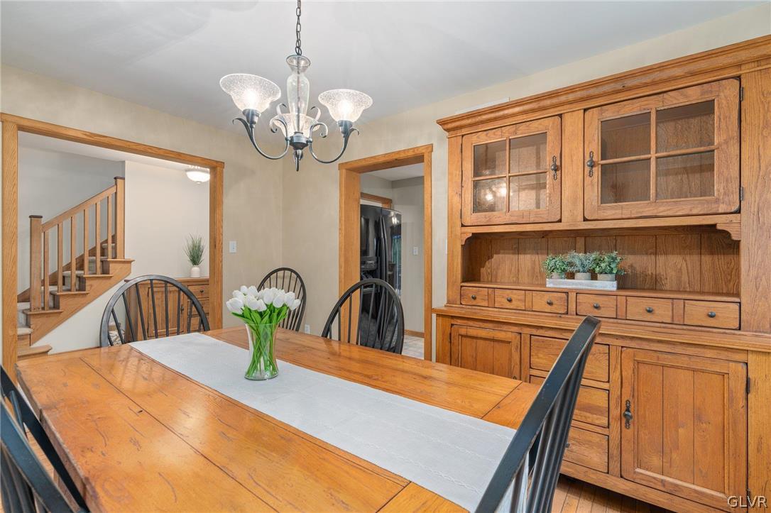 3220 Winding Road Kintnersville, PA 18930 - Photo 34 of 50 a view of a kitchen from a dining room