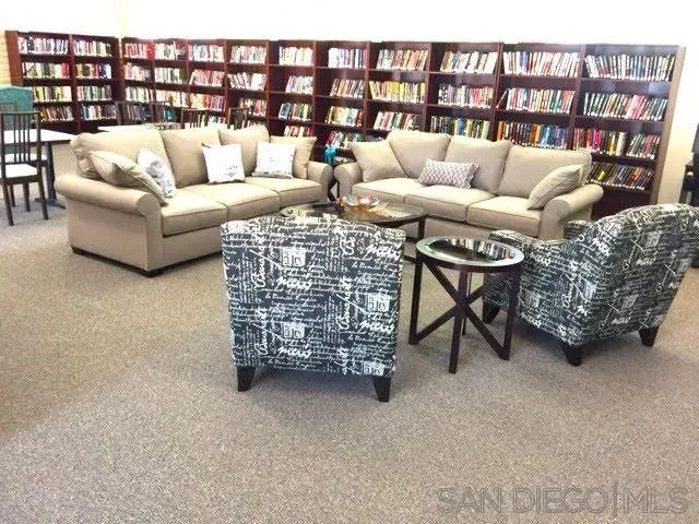 a view of a city with an ocean view