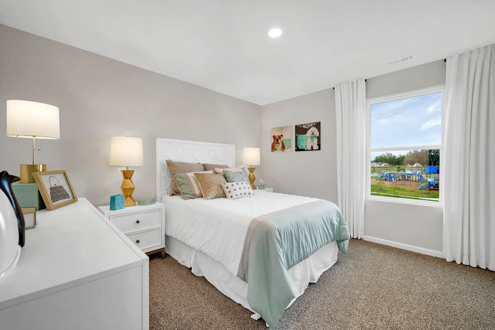 2591 Tahoe Lane Pingree Grove, IL 60140 - Photo 18 of 43 a bedroom with a bed and a window