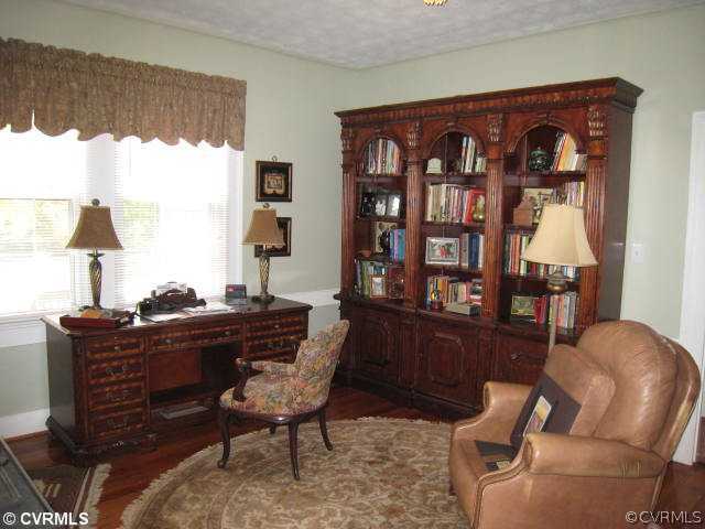 22987 Prince Edward Highway Rice, VA 23966 - Photo 10 of 10 a view of a workspace with furniture and a window