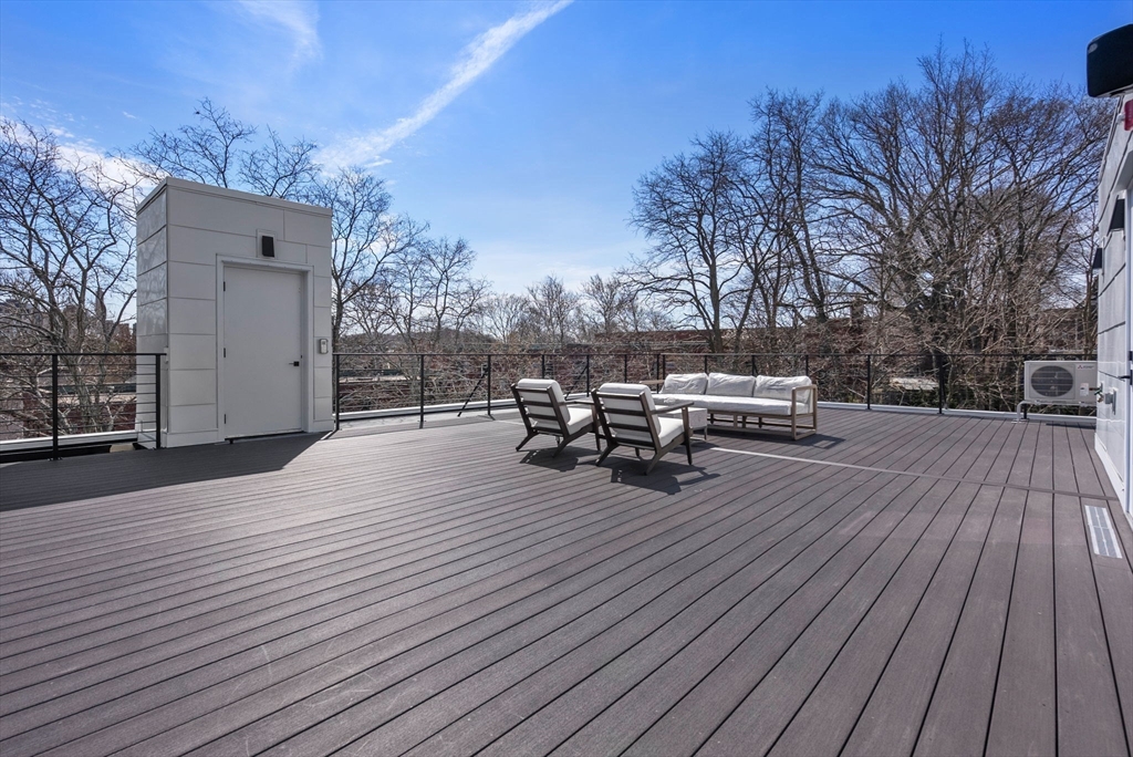 45 Stearns Road, Unit PH Brookline, MA 02446 - Photo 17 of 19 a view of a terrace with seating space