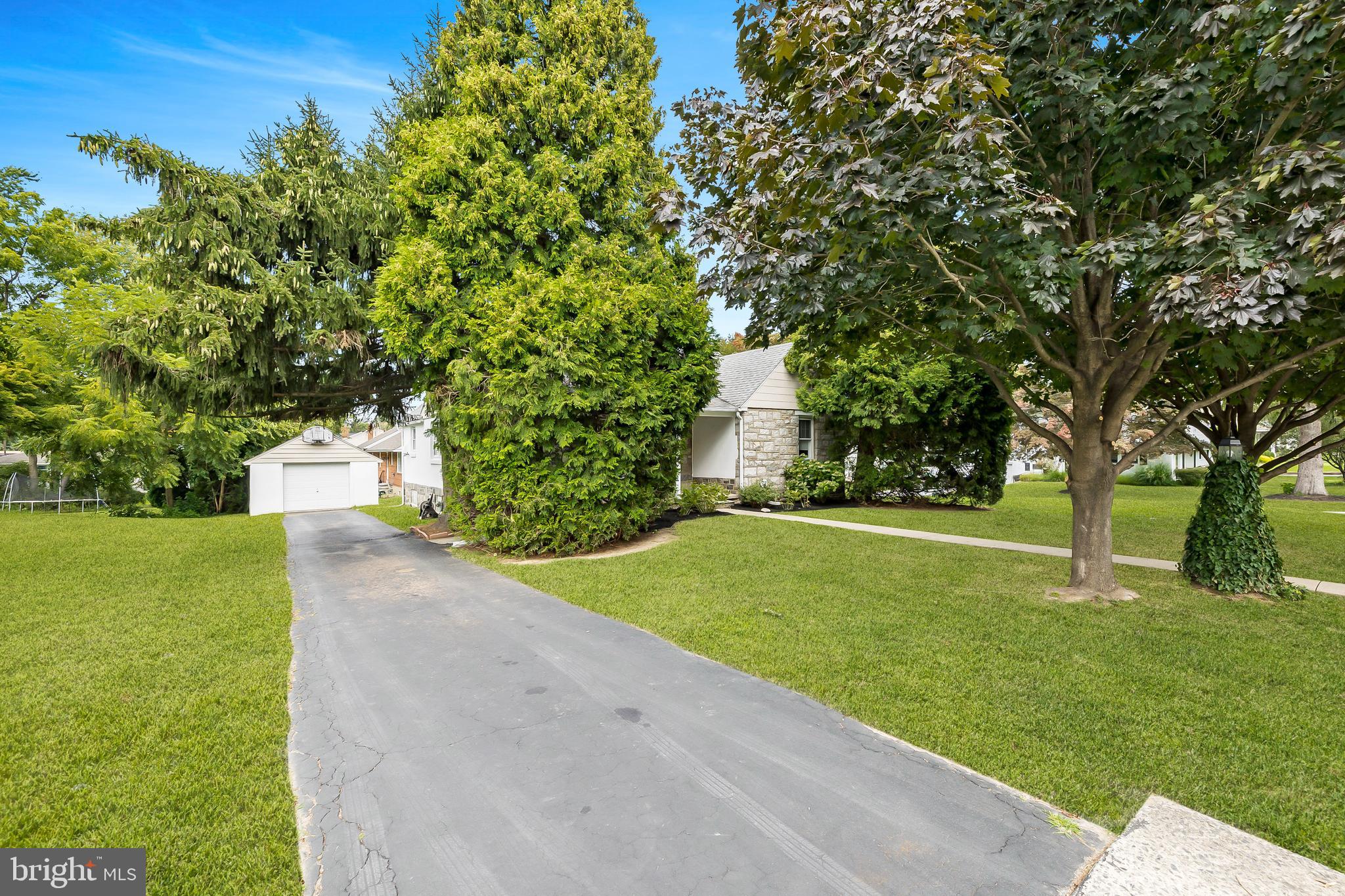 1300 Leedom Road Havertown, PA 19083 - Photo 23 of 56 Driveway and Detached Garage