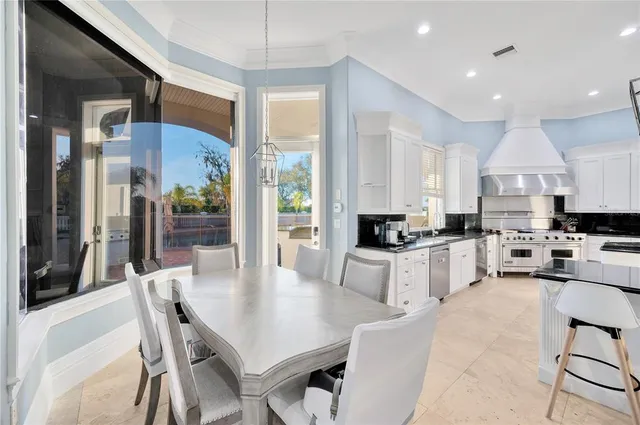 a view of a porch with wooden floor and outdoor space