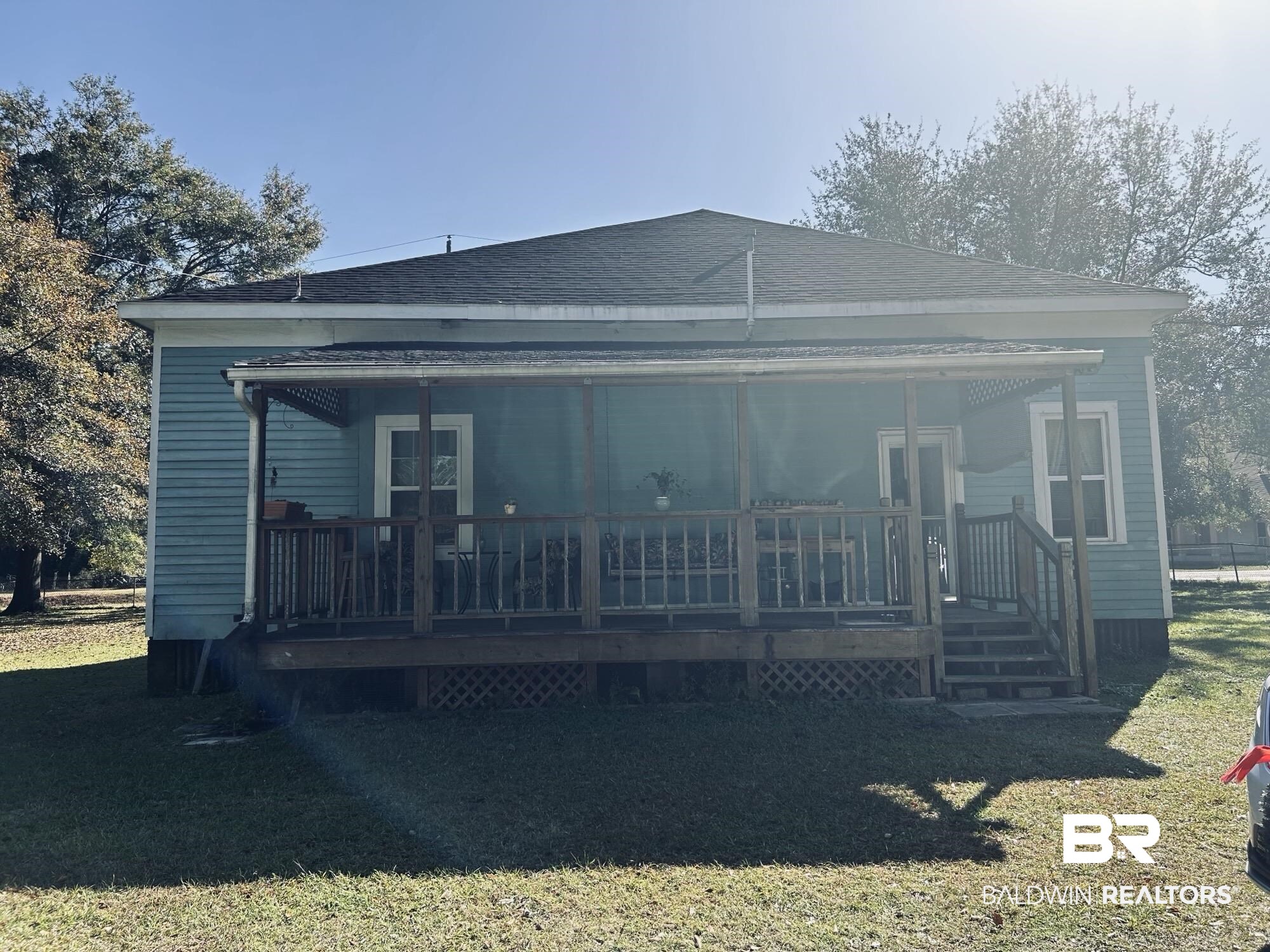 405 North Wasson Avenue Mobile, AL 36612 - Photo 26 of 26 Rear view of house with a yard