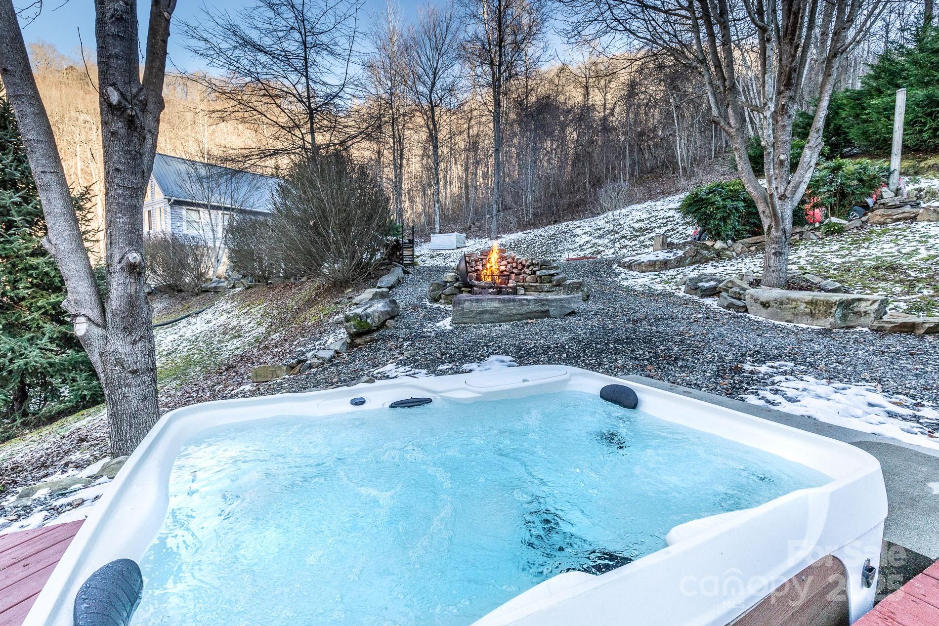 283 Walnut Cv Ridge Bryson City, NC 28713 - Photo 12 of 42 a view of a backyard