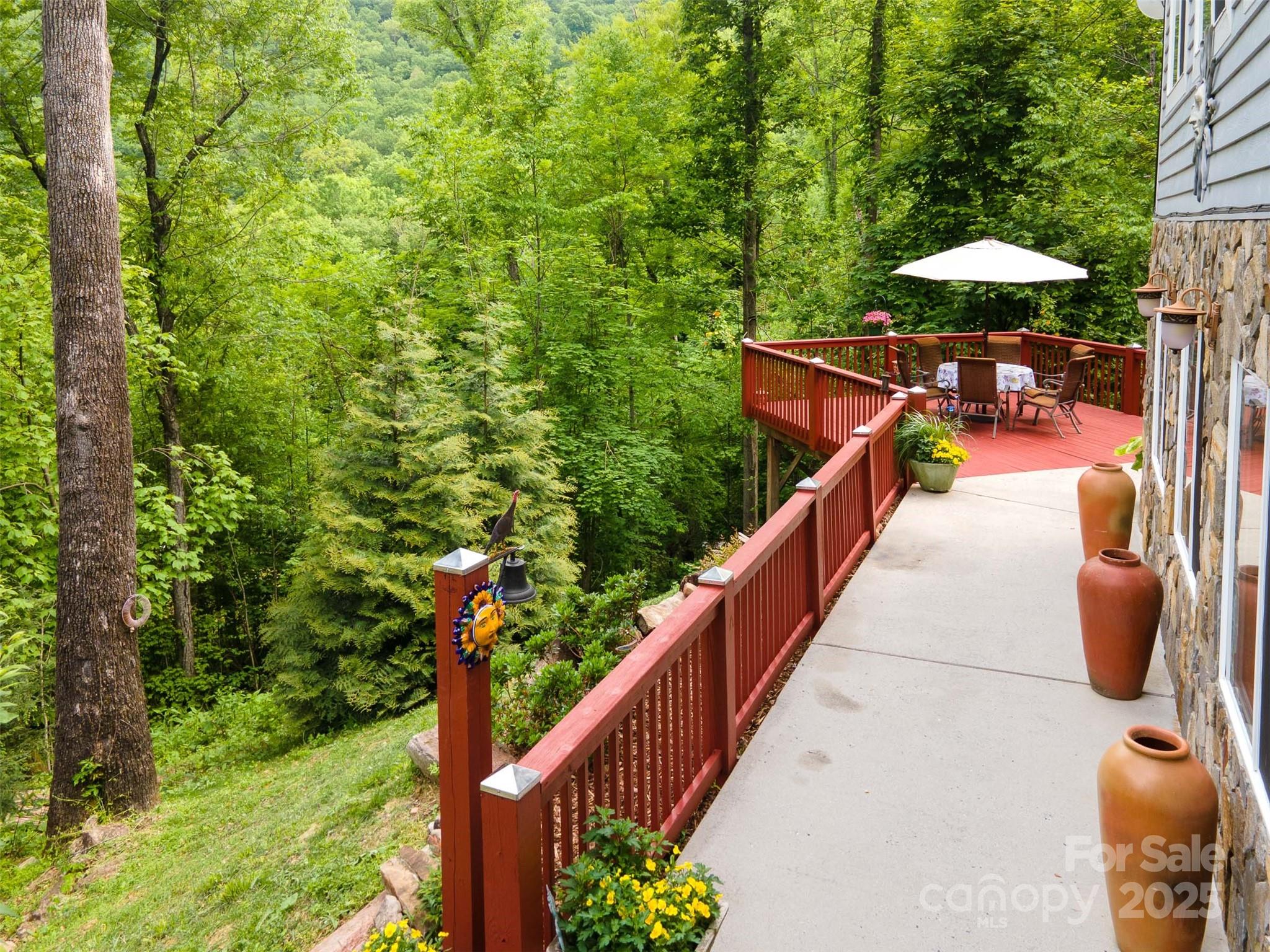 283 Walnut Cv Ridge Bryson City, NC 28713 - Photo 6 of 42 a view of street from balcony