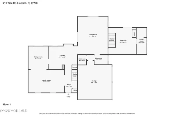 $1,250,000 | 211 Yale Drive, Lincroft, NJ 07738