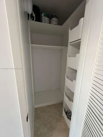 a view of empty room