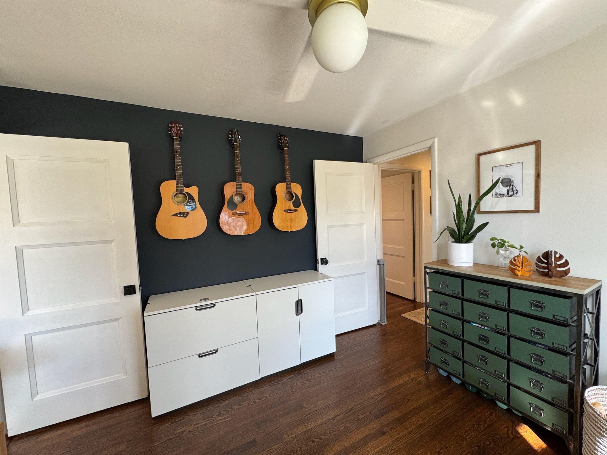 347 Blackman Road Nashville, TN 37211 - Photo 12 of 18 a utility room with window and wooden floor