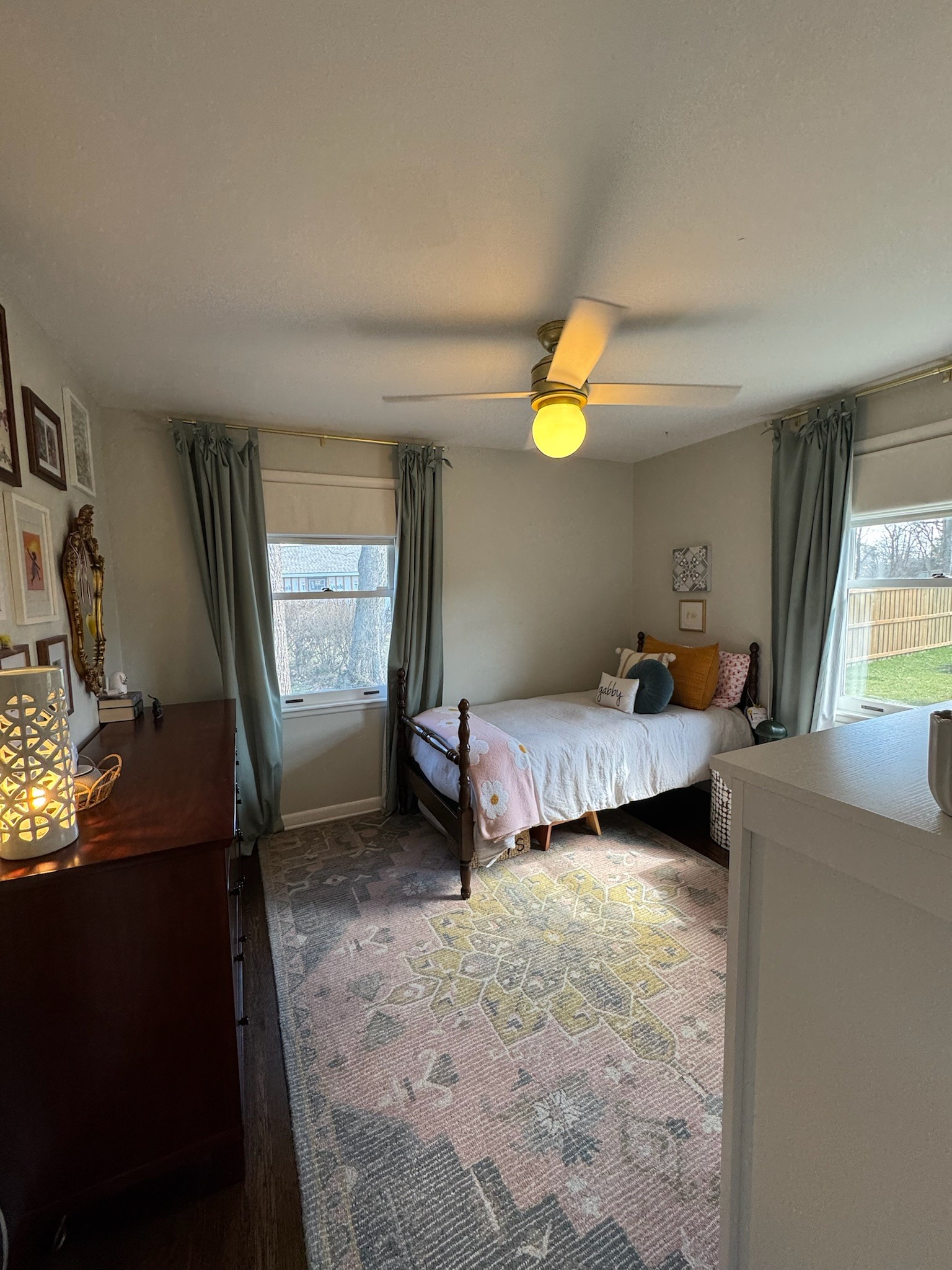 347 Blackman Road Nashville, TN 37211 - Photo 13 of 18 a bedroom with a bed and a dresser next to a window