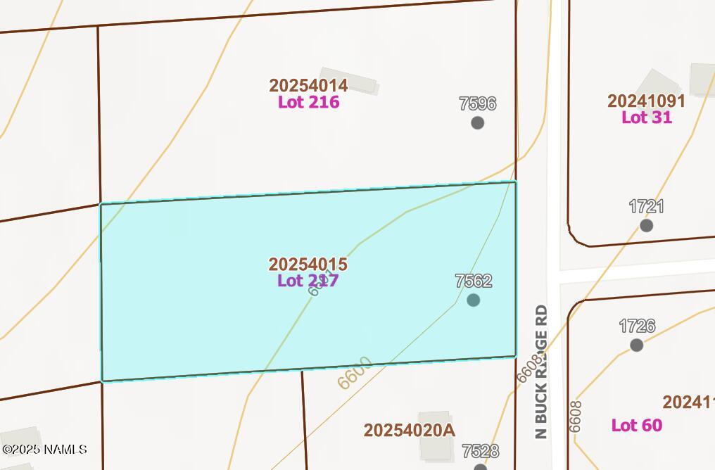 7562 North Buck Ridge Road Williams, AZ 86046 - Photo 14 of 17 Parcel view