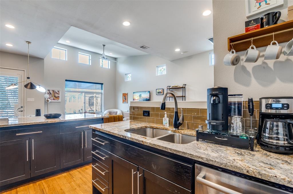 2012 Matilda Street Dallas, TX 75206 - Photo 9 of 24 a kitchen with lots of counter space and a sink